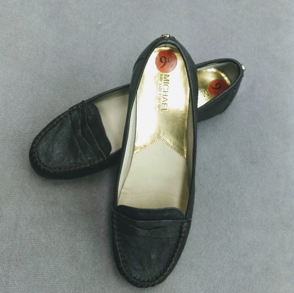 Michael Kors brown loafers